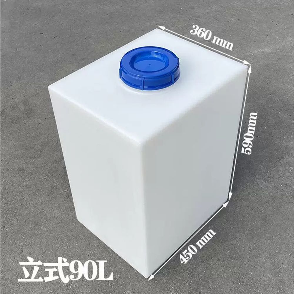 대형 물통 사각 100L 저수조 농업용 캠핑카 말통 우수받이 가정용 저장탱크 워터탱크 - 상세 이미지 3