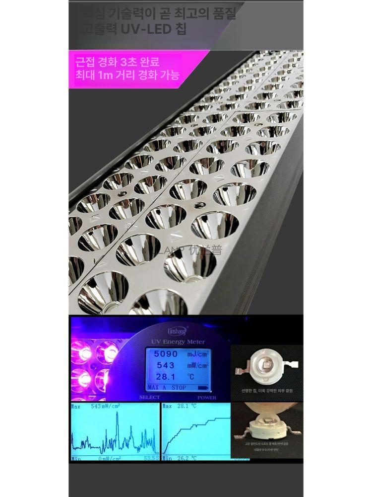 uv 경화기 휴대용 레진 네일아트 라이트 조명 램프 기계 자외선 접착 큐어링 젤네일 - 상세 이미지 3