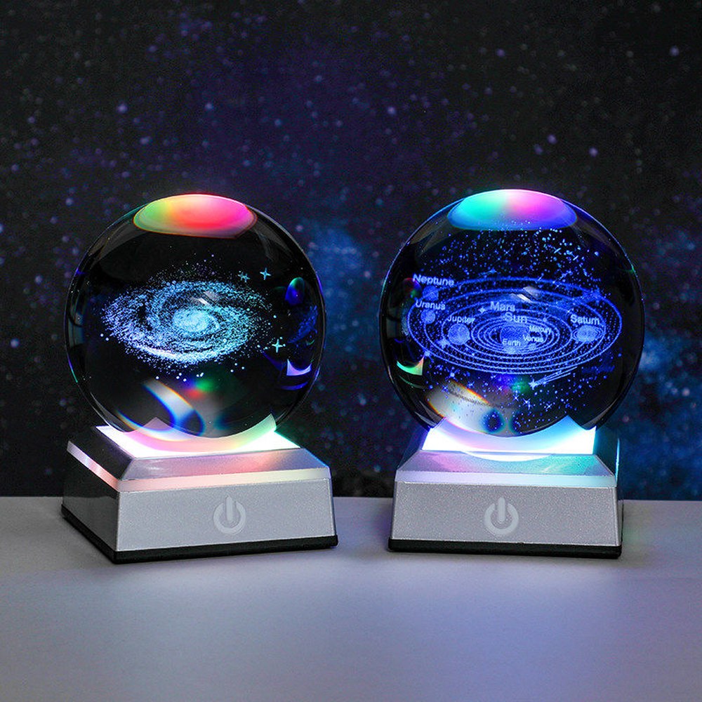 무드등 LED 은하수 별자리 감성캠핑 침실 미니 거실등 STAR 6cm 6cm 볼스타워크 실버플라스틱베이스 - 상세 이미지 2