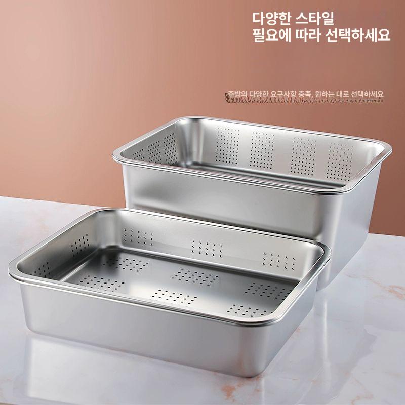 스텐 사각냄비 업소용 상업용 뚜껑 손잡이 조리기구 인덕션 - 상세 이미지 4