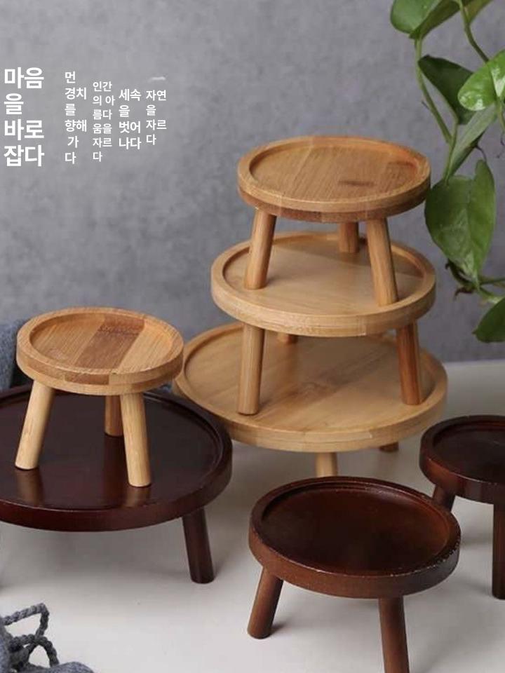 북유럽 나무코스터 컵받침대 감성 인테리어 원목컵받침 홈카페소품 천연 사각 커피잔 - 상세 이미지 3