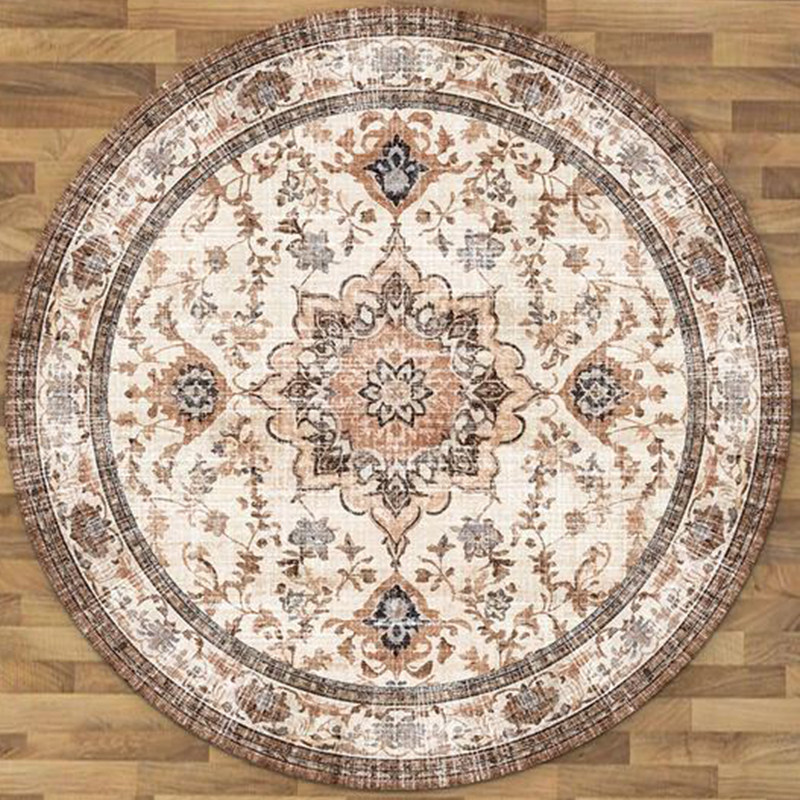 페르시안카페트 원형 페르시안 러그 엔틱 에스닉 카페트 A 80x80 기본형 - 상세 이미지 3