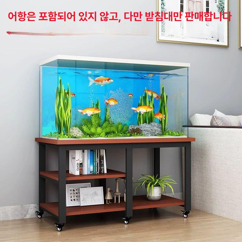 이동식 수조선반 화이트 하단 어항받침대 하부 프레임 거북이 가정용 다리 어항선반 - 상세 이미지 2