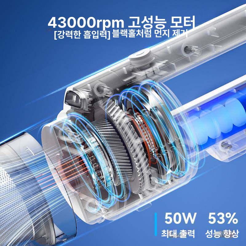 애견진공미용기 고양이털흡입기 고양이털청소기 바리깡 진공브러쉬 무선청소기 - 상세 이미지 5