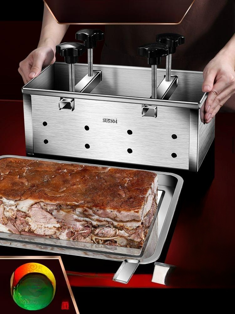 고기프레스 편육 누름판 압축 고기누름기계 장비 햄 머릿고기 수동 틀 눌림기계 - 상세 이미지 2