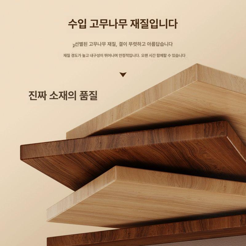 사각 쿠션 등받이 화장대 스툴 메이크업 의자 낮은 시트 - 상세 이미지 3