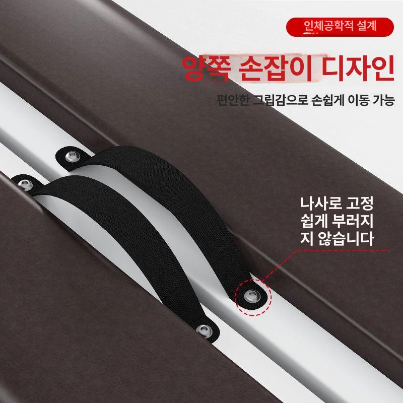 휴대용 경량 마사지침대 간이 미용베드 마사지베드 물리치료 튼튼 조절 안마침대 높이 - 상세 이미지 3