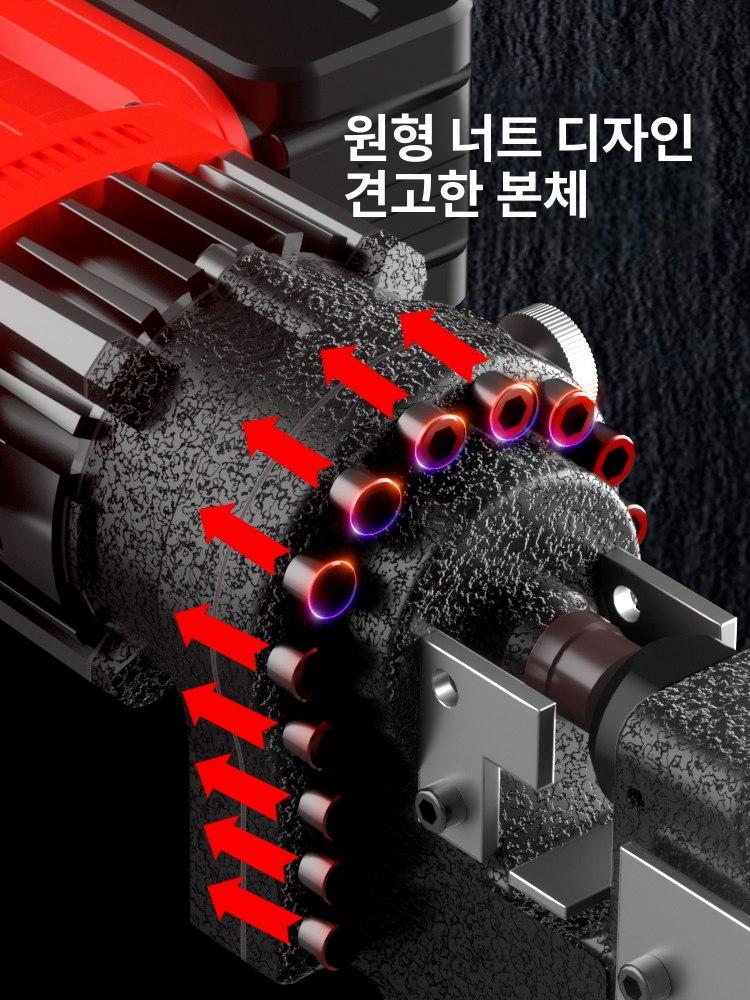 휴대용 타공기 유압 철판 구멍 타공 펀칭기 전동 유압펀칭기 전기 강철 펀치 공구 수동 - 상세 이미지 4