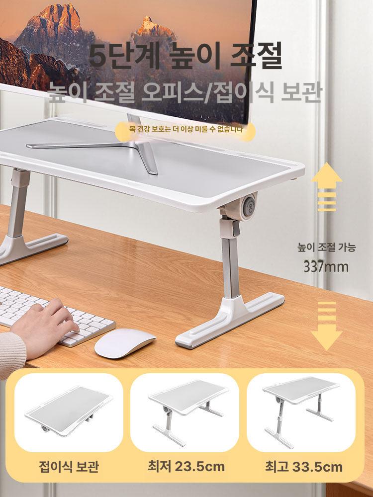 사무실 거치대 컴퓨터 레일 각도 오피스 키보드스탠드 높이조절받침대 슬라이드 - 상세 이미지 3