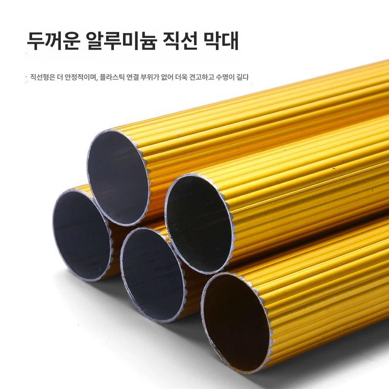 유리창 와이퍼 야외 밀대 외벽 폴대 닦기 장대 베란다 유리닦이 고층 물기제거 - 상세 이미지 3