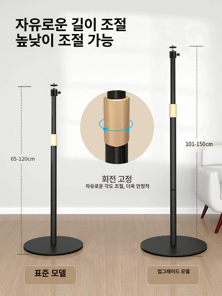 스마트폰 거치대 카메라 모니터링 콜드 비디오 메탈 베이스 회전식 스태빌라이저와 홀더 컨셉 - 상세 이미지 3