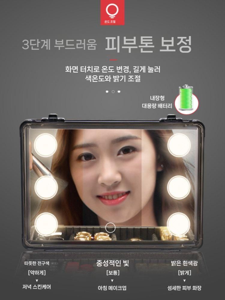 전문가용 케이스 조명 대용량 스튜디오 라이트 보관 가방 사진 수납 방송 캐리어 렌즈 - 상세 이미지 4