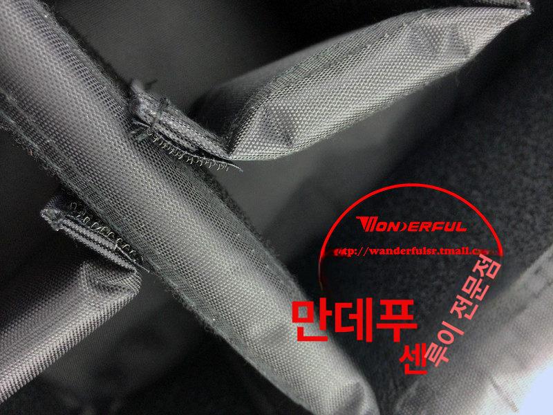 촬영 파티션 케이스 렌즈보호 이너백 수납 파우치 안전한 쿠션 백팩 충격보호 - 상세 이미지 4