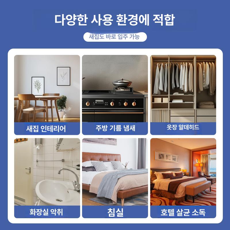 가정용 냄새제거 오존발생기 정화기 오존생성기 살균기 오존탈취기 타이머 담배냄새 - 상세 이미지 3