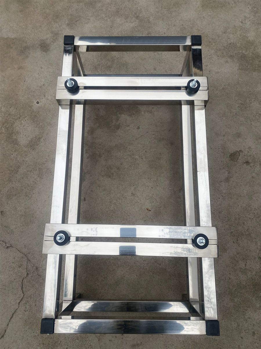철제 실외기거치대 지지대 선반형 에어컨실외기 설치대 받침 스탠드 프레임 발코니 - 상세 이미지 5