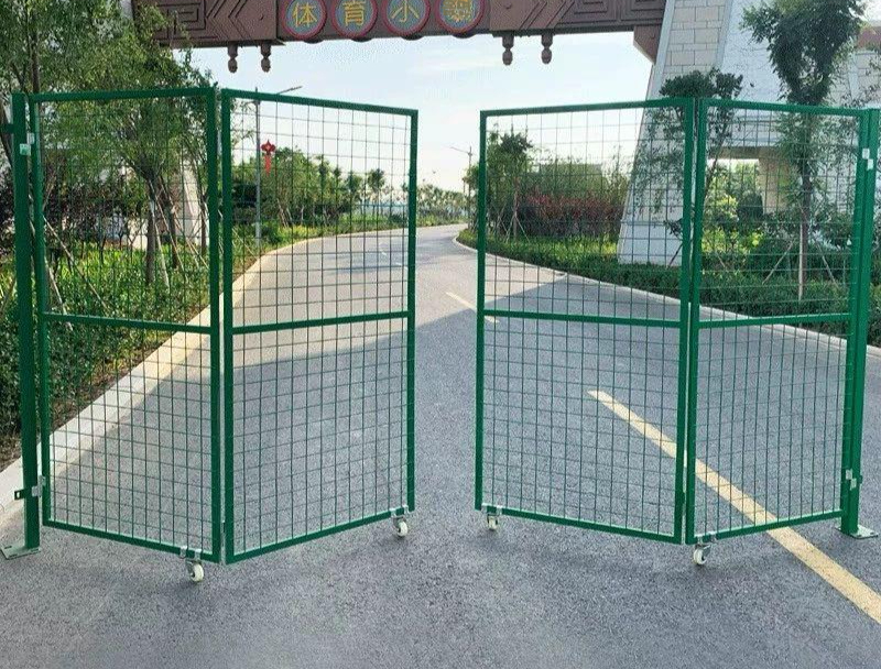 단문형 메쉬휀스시공 담장울타리 높이 펜스망 너비 철문 설치 사이즈 폭 - 상품 이미지