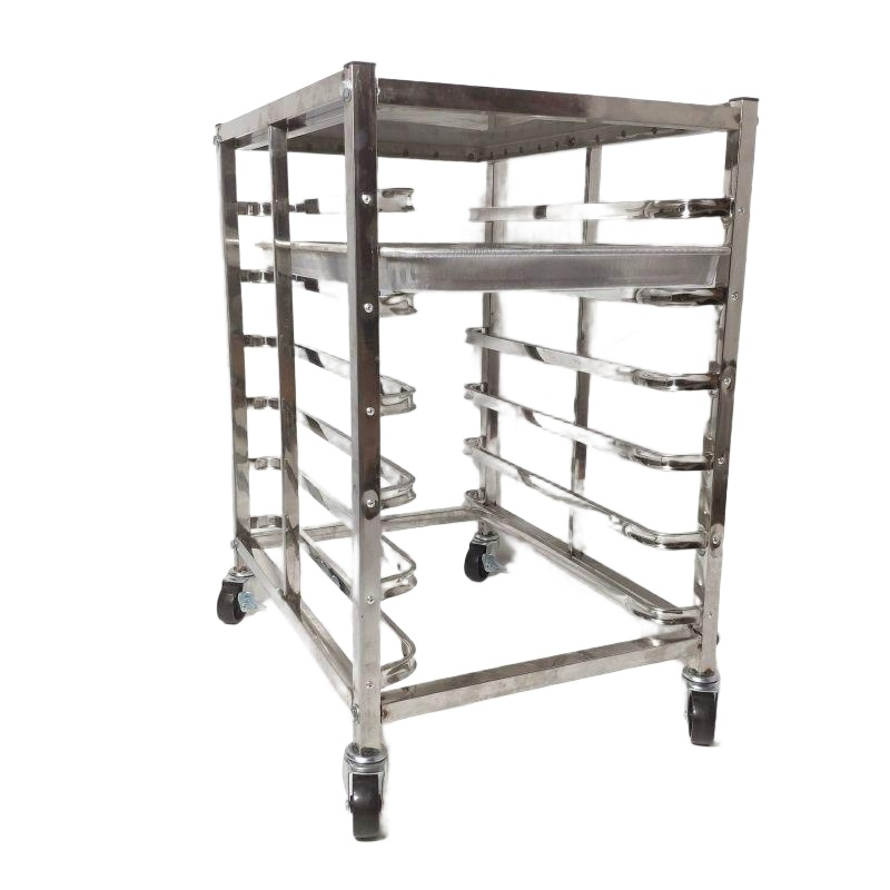 업소용 오븐랙 제빵 카트 빵집 오븐렉 건조대 빵렉카 수납장 사각관 정리 베이킹랙 - 상세 이미지 2