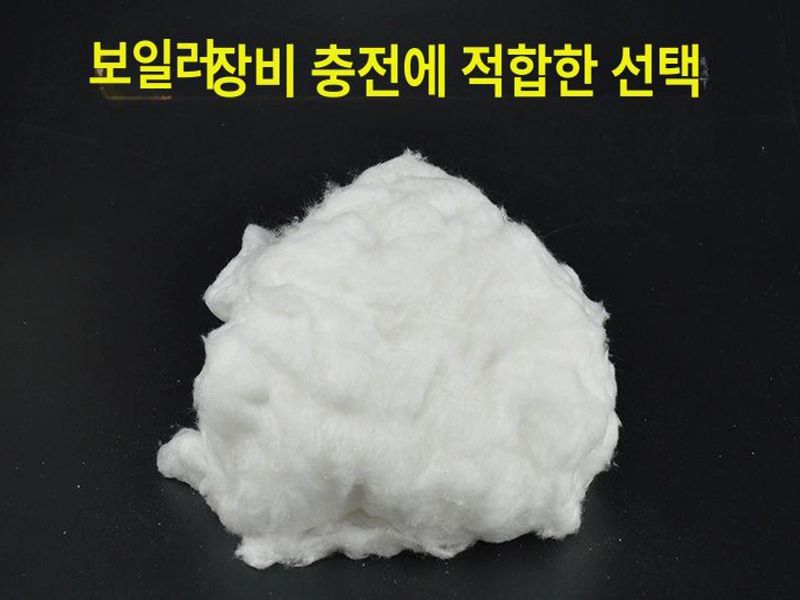 방음 충진재 고온 채움재 단열 보온재 세라믹 솜 패드 은박 내화충전재 비포일 방화 - 상세 이미지 4