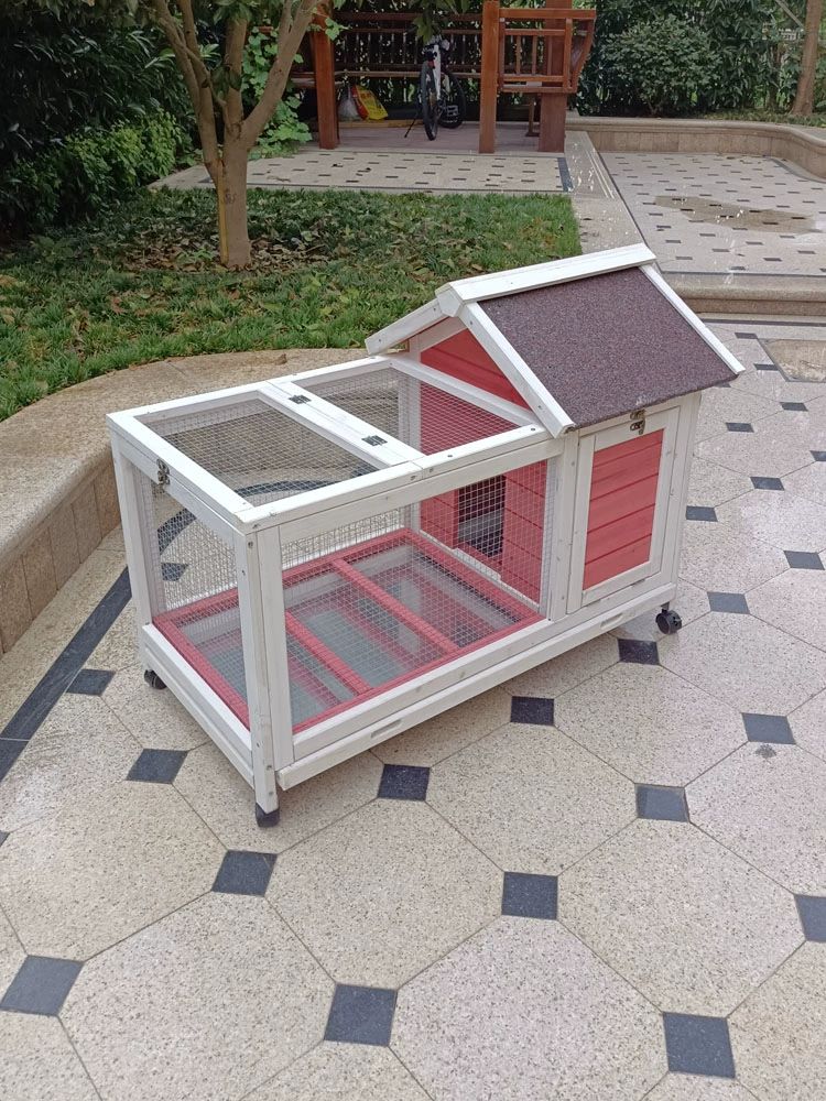 조립식 토끼울타리 야외 애견 흙막이 철망 가정용 케이지 농장 애완용 받침대 가금류 - 상세 이미지 3
