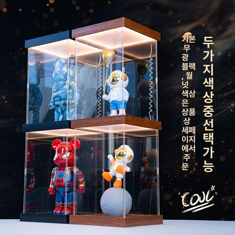 피규어 케이스 led 아크릴 진열장 전시장 보관함 투명 보관 조명 아크릴케이스 - 상세 이미지 5