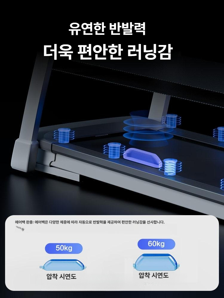 러닝머신 매트 방음 진동 소음방지 소음 헬스 흡수 실내자전거 런닝머신매트 자전거 방지 - 상세 이미지 4