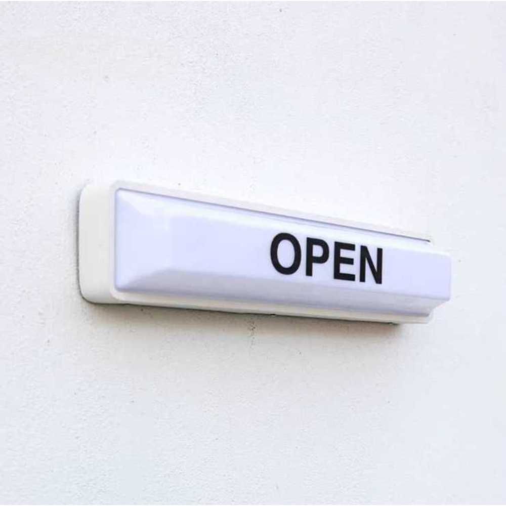 감성 조명 오픈등 open 복도등 USB 네온사인 화이트 장식 라이트 LED 무드등 - 상품 이미지