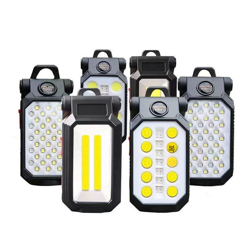 램프 워크 라이트 자동 접이식 LED 충전식 휴대용 소형 COB W560 - 상품 이미지