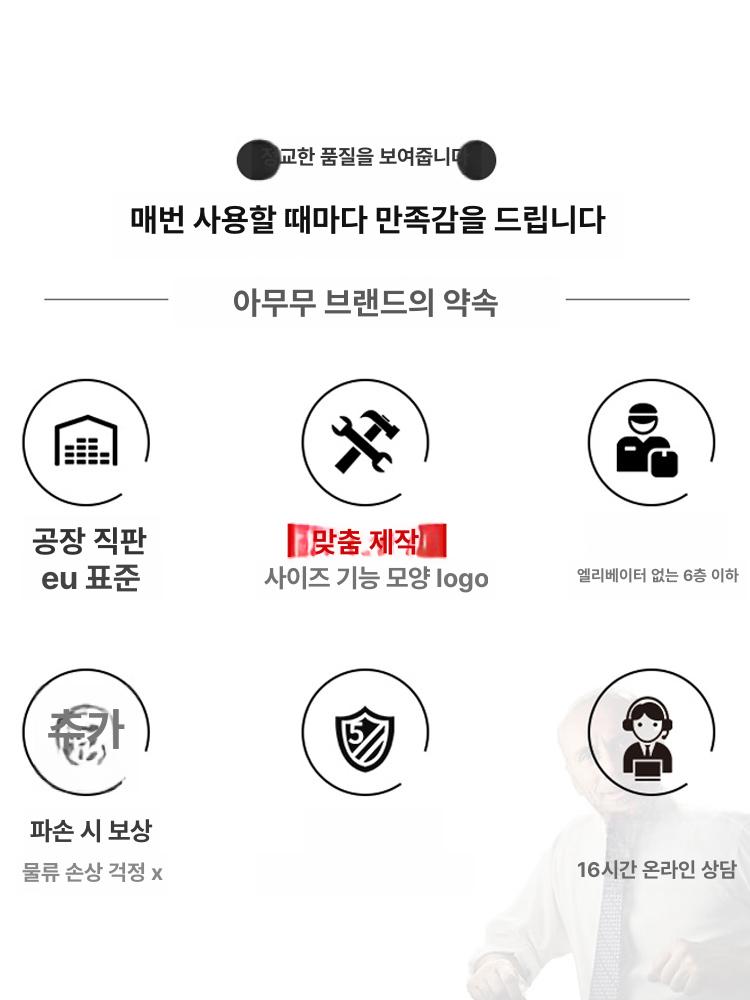벽걸이 회전가능거울 욕실거울 화장실 면도 접이식 메이크업 가능 회전 프레임 침실 확장 - 상세 이미지 5