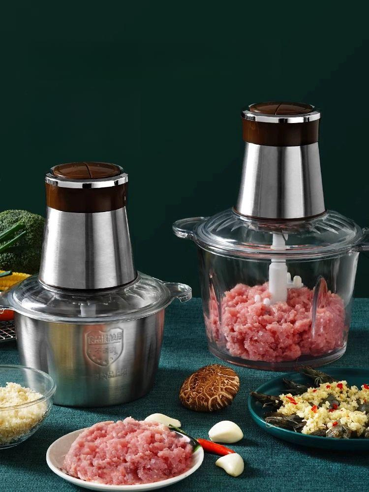 대용량 야채다지기 업소용 절단기 다짐기 차퍼 푸드프로세서 초퍼 고기다지기 - 상품 이미지