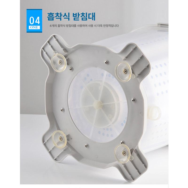 도비에닛 수동세탁기 가정용 속옷 원룸 기숙사 손잡이 캠핑 손빨래 탈수기 간편 - 상세 이미지 3