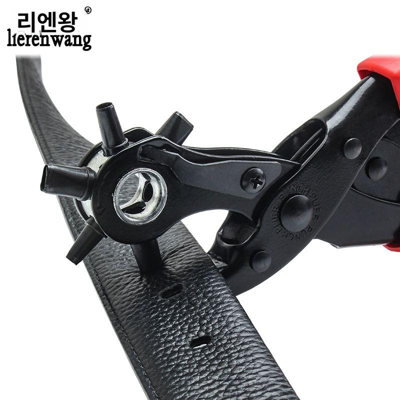 가죽 벨트구멍펀칭기 수공예 가방구멍뚫기 다용도 타공펀치 벨트구멍뚫기 - 상세 이미지 5