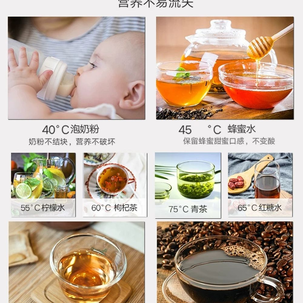 차량용 전기포트 카포트 충전식 24V 트럭용 골드 텀블러 캠핑 휴대용 온수기 - 상세 이미지 4