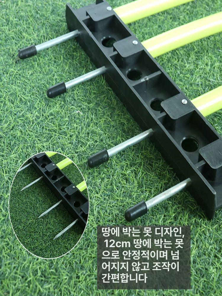 수비수 더미 풋살 수비벽 연습용 장비 프리킥 드리블훈련 팽창식 민첩성 수비인형 - 상세 이미지 3