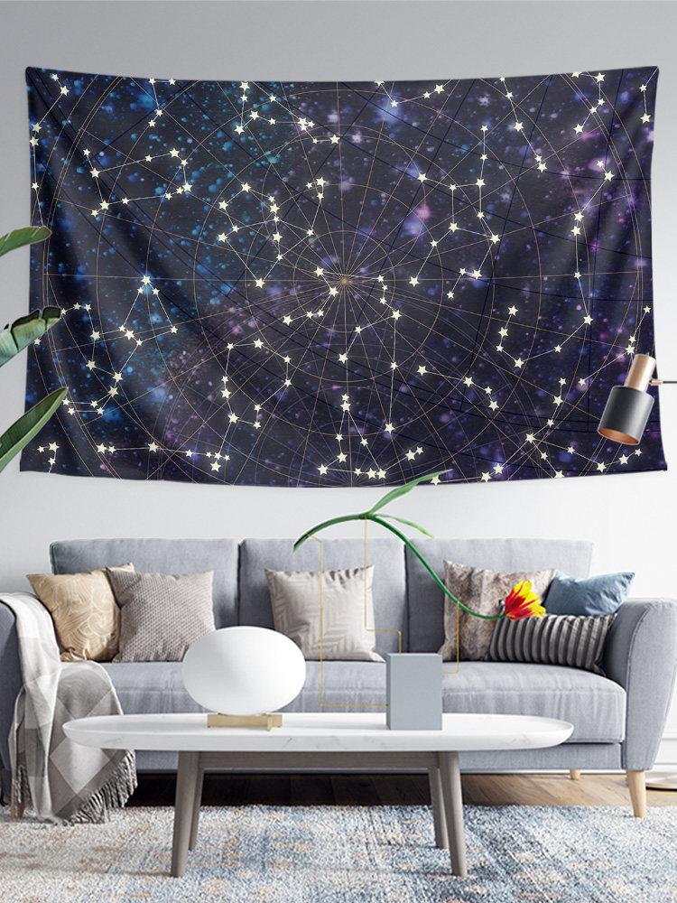 별자리 천 벽면 장식 포스터 대형 창문 가림막 태피스트리 감성 인테리어 용품 - 상세 이미지 2