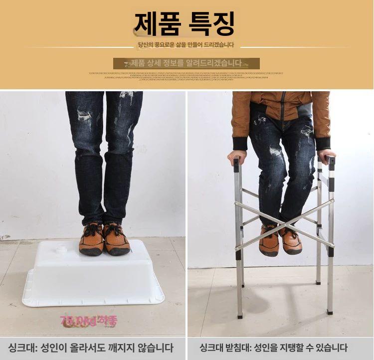 강아지목욕통 고양이샤워기 애견스탠드형욕조 반려동물 입식싱크대 - 상세 이미지 5