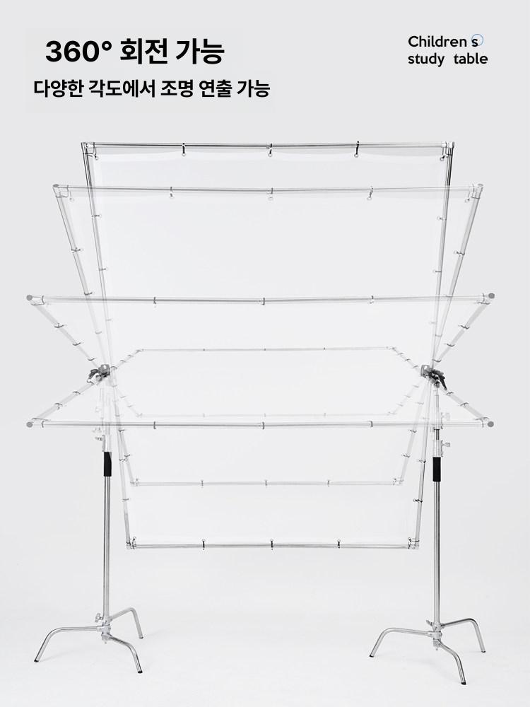 조명 대형반사판 스튜디오 흑백 촬영용 스크린 배경판 사진관 플래시 거치대 장비 - 상세 이미지 4