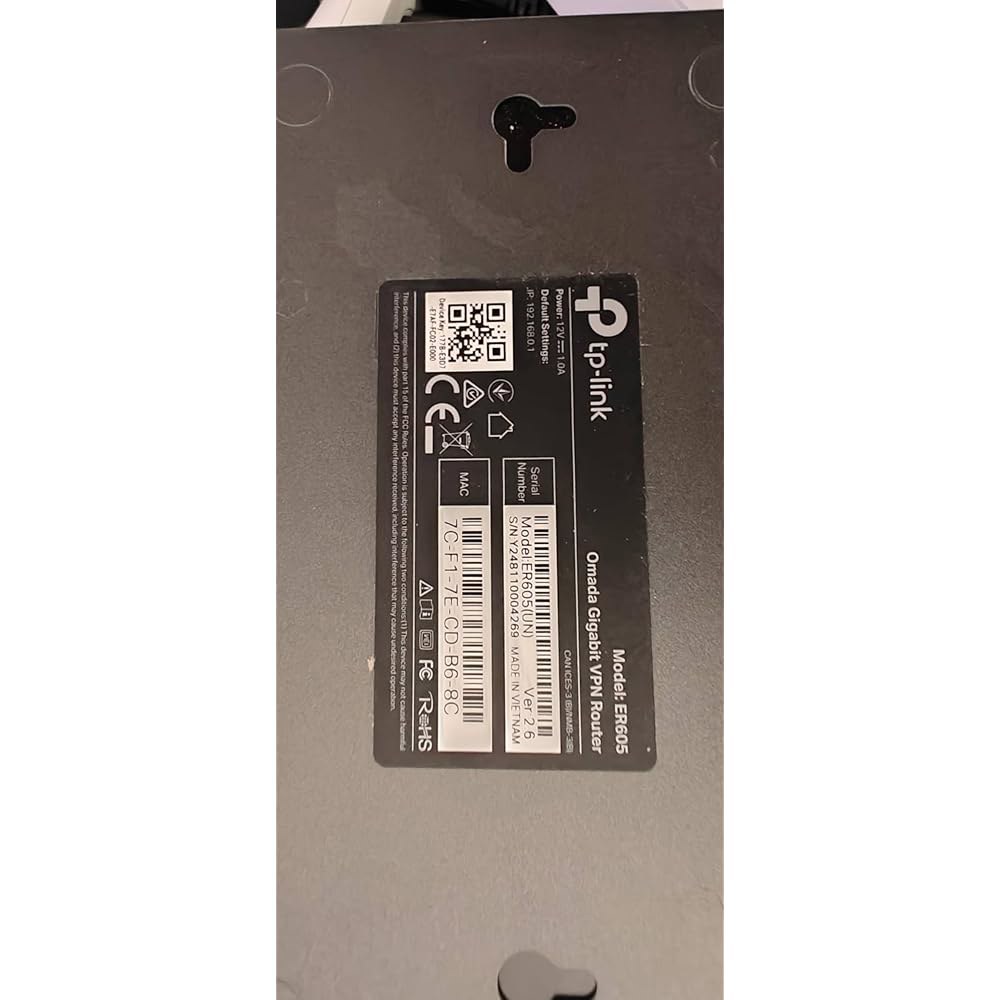 TP-Link ER605 V2 유선 기가비트 VPN 라우터, 최대 3개의 WAN 이더넷 포트 + 1개의 USB WAN, SPI 방화벽 SMB 오마다 SDN 통합, 로드 밸런스, - 상세 이미지 2