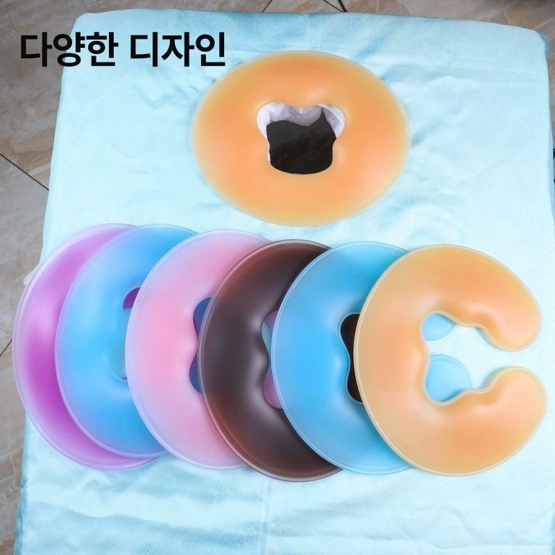 실리콘 경락 얼굴 베개 마사지용 피부 관리 베개 에스테틱 스파 - 상세 이미지 4
