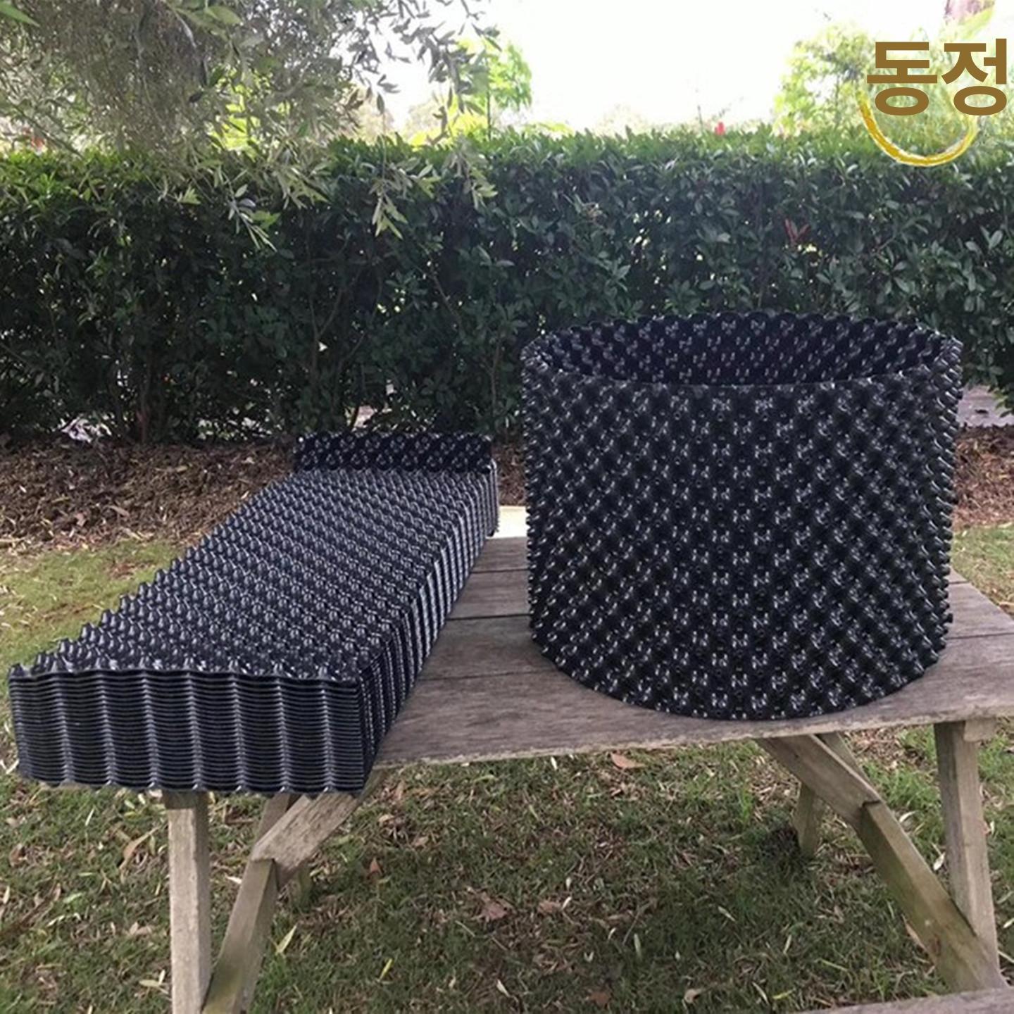 화분분갈이도구 뿌리억제 통풍구조 원예용 분재키우기 플라스틱 이식용 정원 - 상세 이미지 2