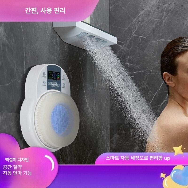 회전식 등때밀이 전동 바디 브러시 마사지 솔 목욕용 셀프 클리닝 도구 - 상세 이미지 2