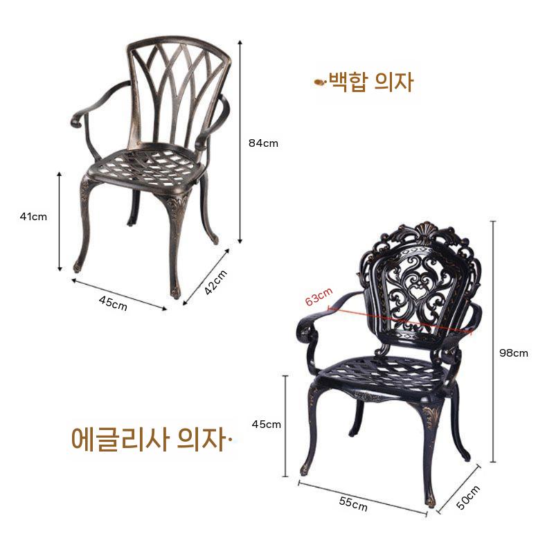 빈티지 테이블세트 원형 클래식 세트 레스토랑 엔틱 조립 모던 다이닝 원목 라탄 거실 상판 - 상세 이미지 3