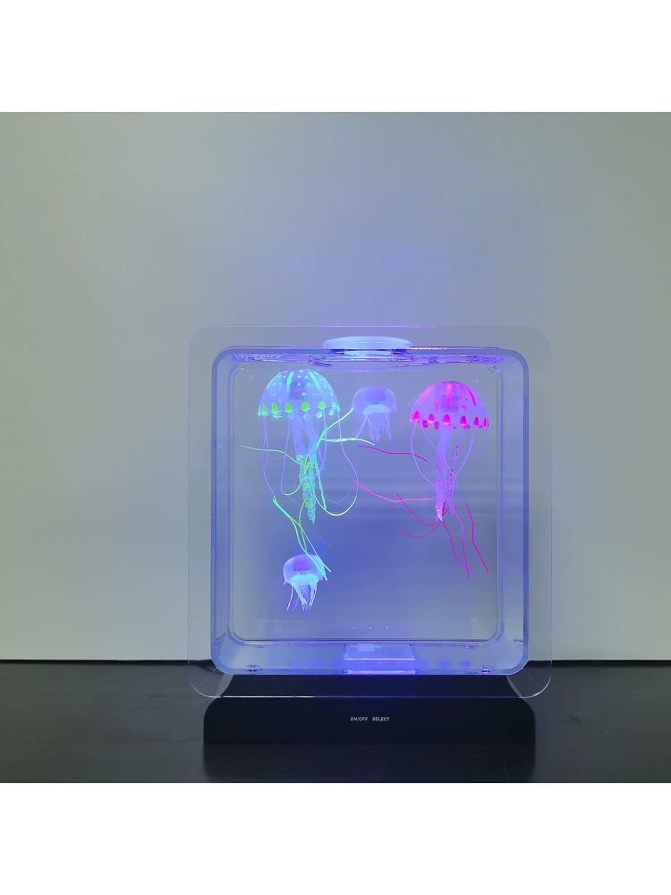 아쿠아리움 해파리무드등 LED 인테리어 램프 침실 분위기 소품 라이트 움직이는 색상 - 상세 이미지 5