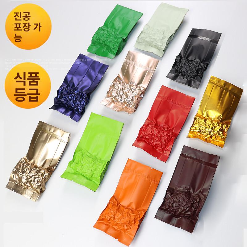 차 포장지 알루미늄 커피 스틱형 가루 호일백 스틱 방습 실링 일회용 티 가방 스틱봉투 - 상세 이미지 4