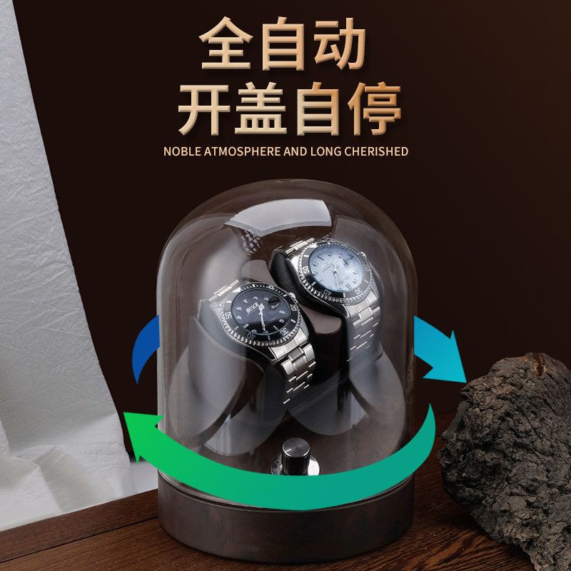 와인딩 정리함 시계밥주는기계 수납함 자동 거치대 관리 오토매틱시계 케이스 - 상세 이미지 4