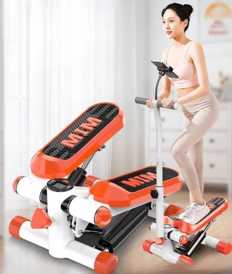 계단 오르기 운동기구 저소음 실내홈트레이닝 유산소 스텝머신 손잡이 - 상품 이미지