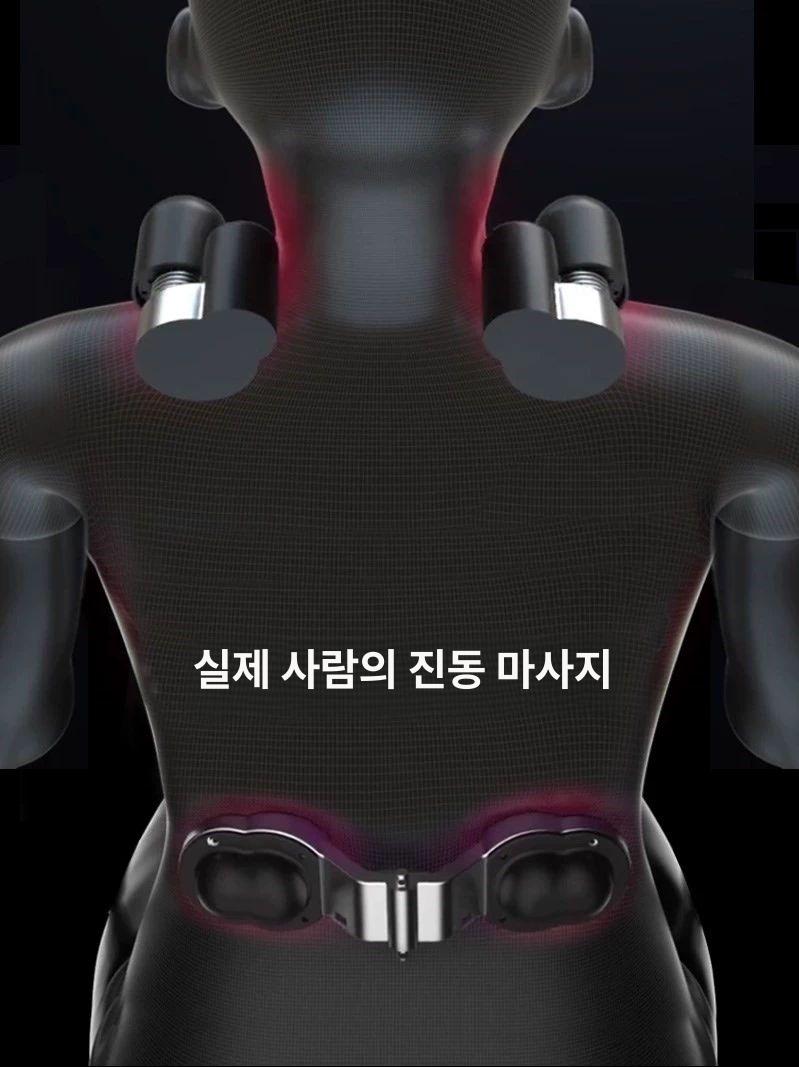 허리쿠션 차량 사무실 의자 요추받침 등받침 지지대 좌석 폼 쿠션 통풍 - 상세 이미지 3