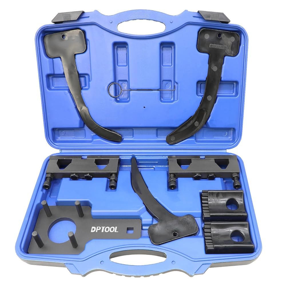 DPTool 캠샤프트 페이저 타이밍 체인 툴 키트 홀딩 크랭크샤프트 풀리 렌치 폭스바겐 지프 크라이슬러 닷지 3.6L VVT 펜타스타 엔진 2011-2019 교체 10200A 10 - 상품 이미지