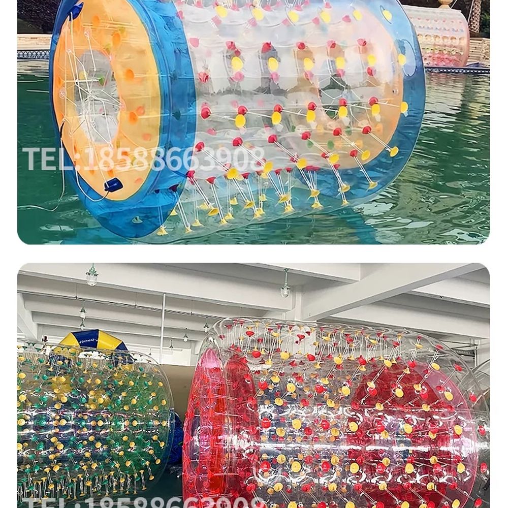 물놀이 롤러볼 워터파크 투명 다람쥐통 워킹볼 물공 수영장 풀장 - 상세 이미지 5