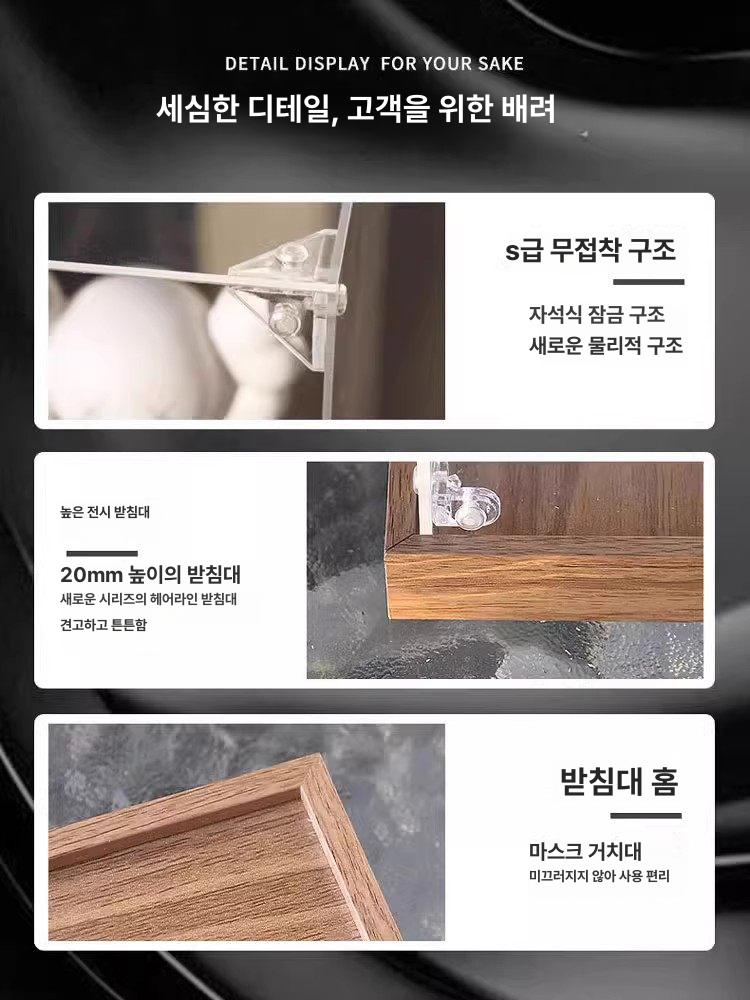 아크릴전시함 투명 진열전시케이스 원통 피규어 보관함 진열장 디스플레이 원형 - 상세 이미지 4