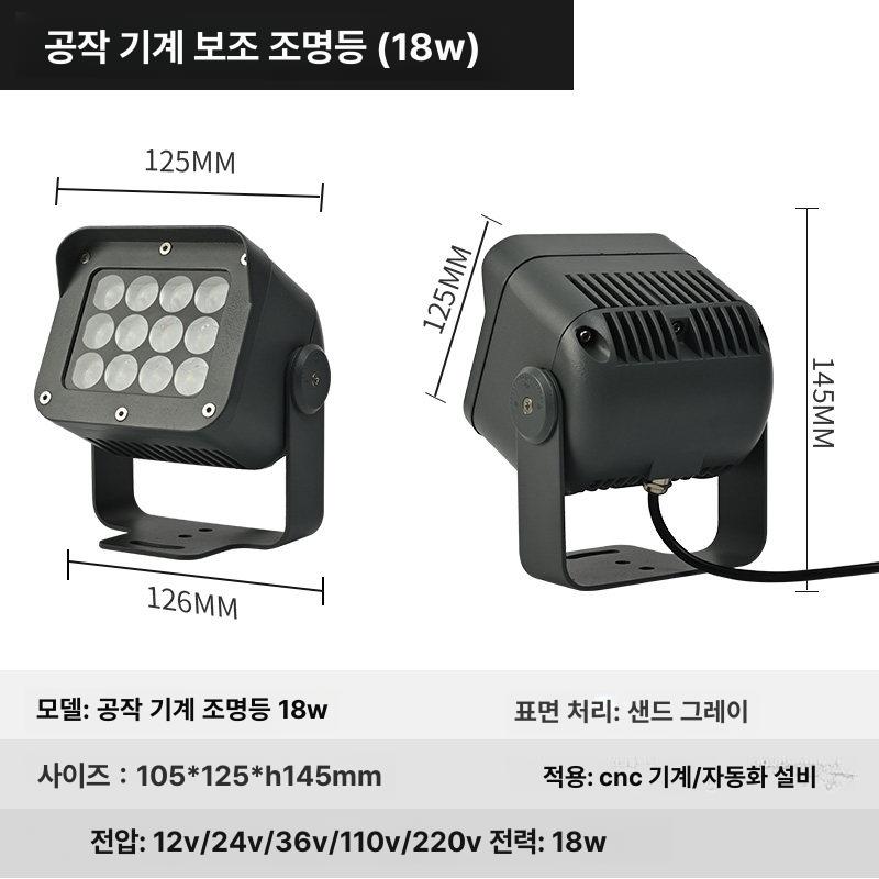 원형 창고조명 투광기 공장전등 방폭등 밝은 산업용 조경 광장 창고등 라이트 작업등 - 상세 이미지 2